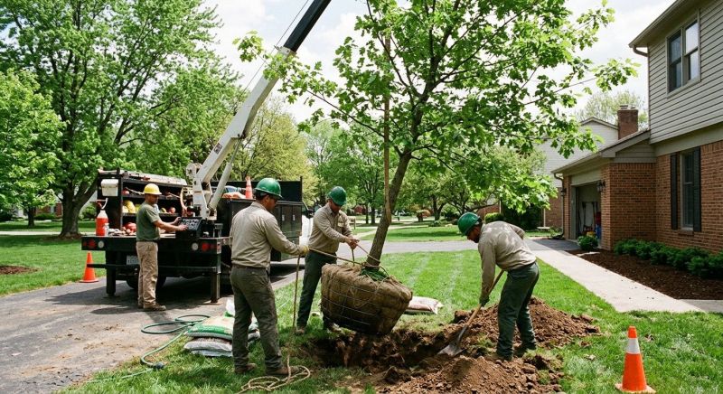 Apple Tree Planting in Ventura County, CA