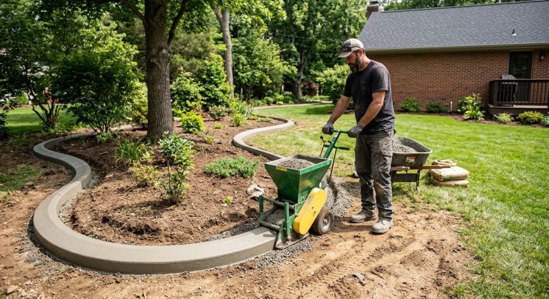 Concrete Curbing Installation in Citrus County, FL