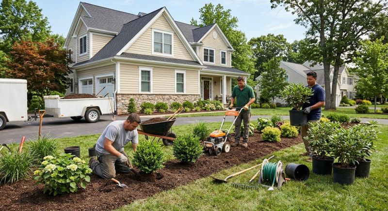 Cypress Mulch Installation in Honolulu, HI